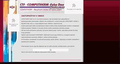 Desktop Screenshot of computherm-fabo.rs